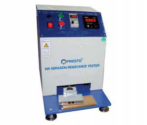 Ink Abrasion Tester for Print Quality Assessment