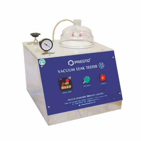 Ensure Best Quality of Plastic Packaging Containers with Presto’s Vacuum Leak Tester