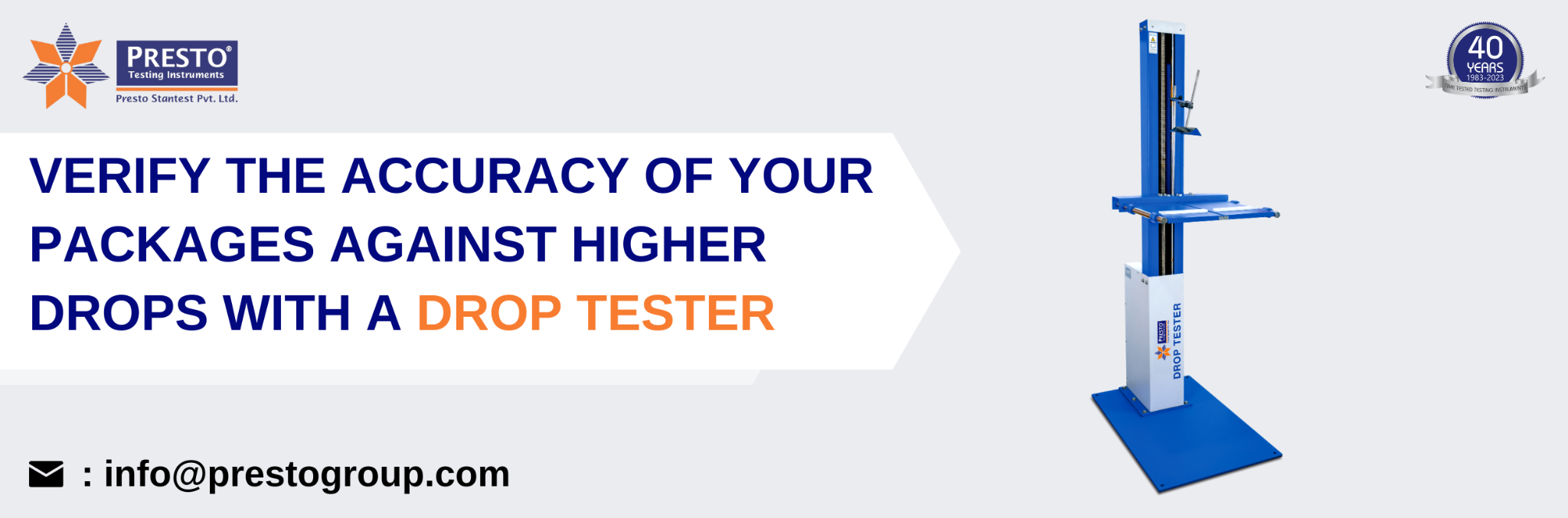 drop tester machine