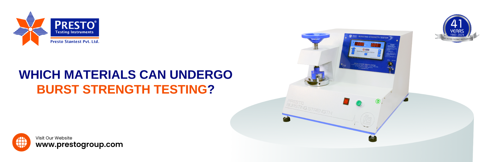 Burst Strength Tester Digital 