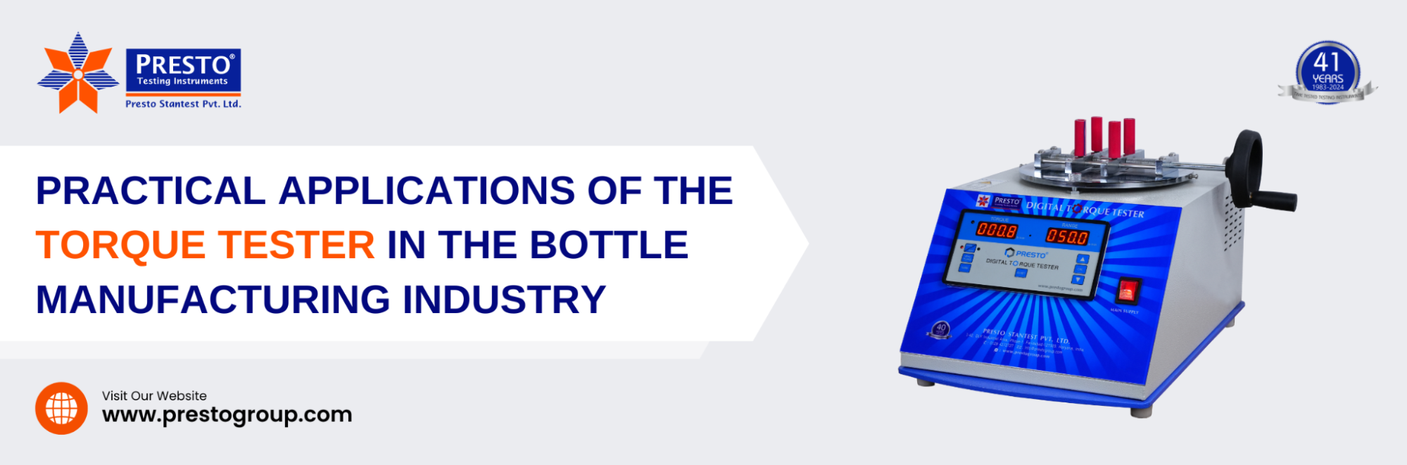 Practical Applications of the Torque Tester in the Bottle Manufacturing Industry