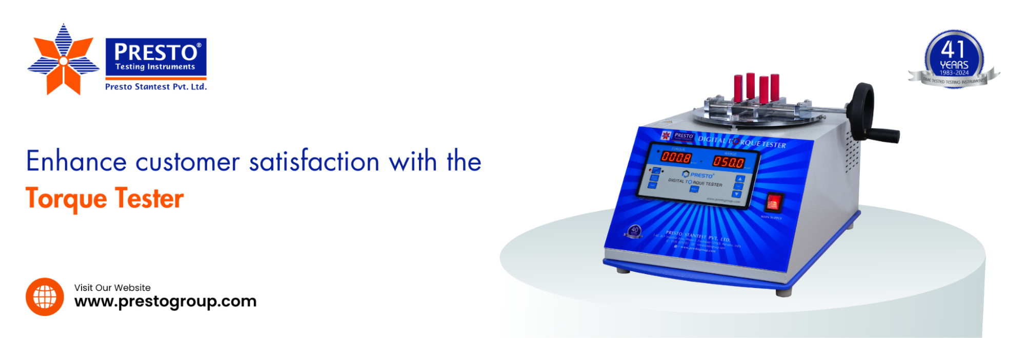 Enhance customer satisfaction with the torque tester