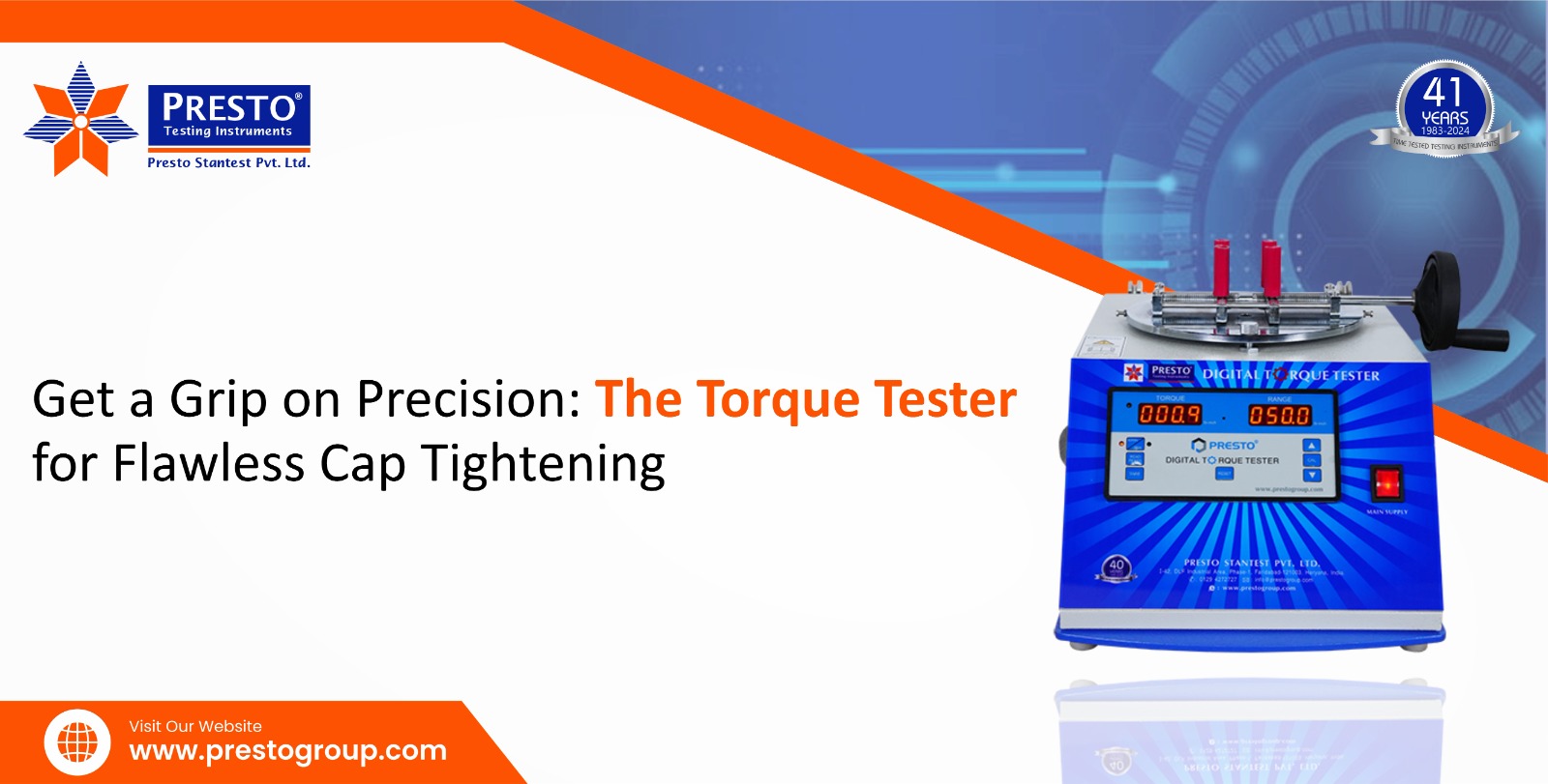 The Torque Tester for Flawless Cap Tightening
