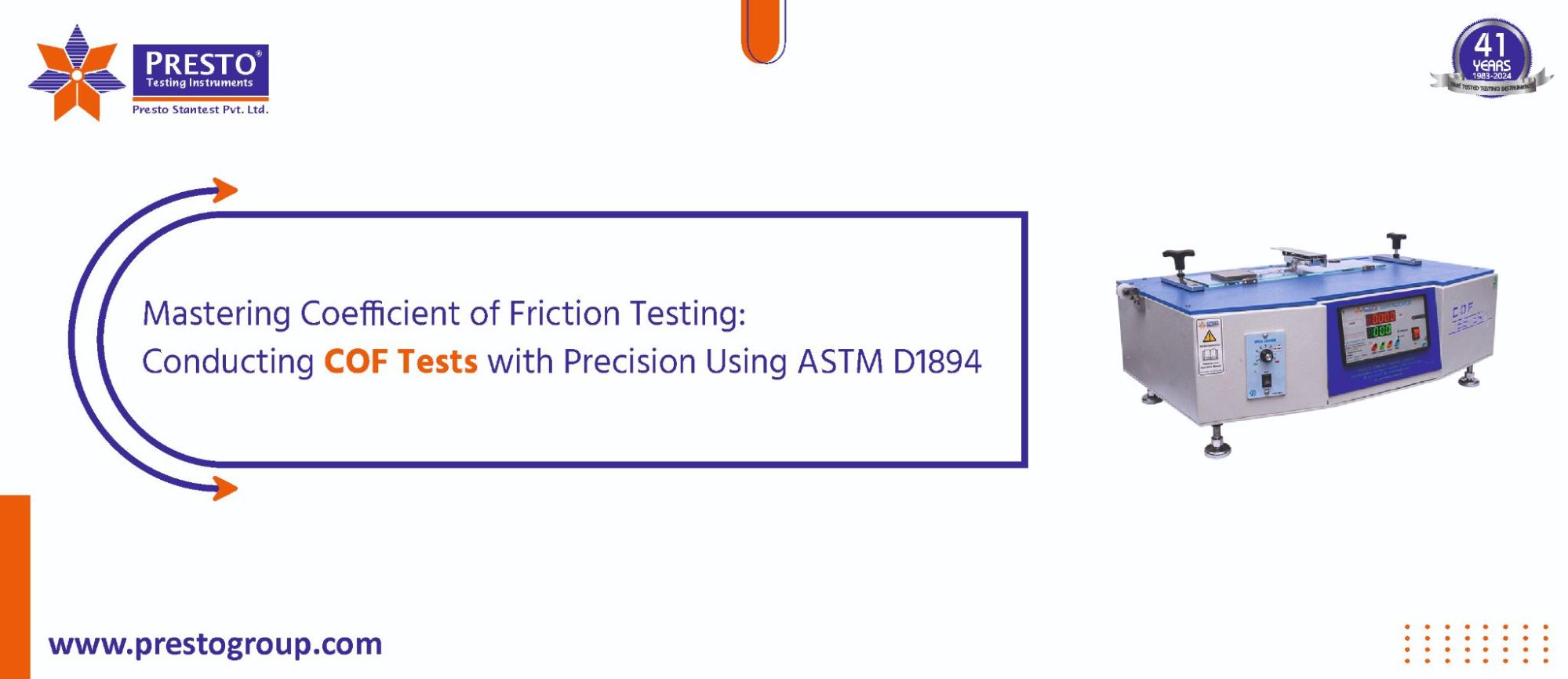 Mastering Coefficient of Friction Testing