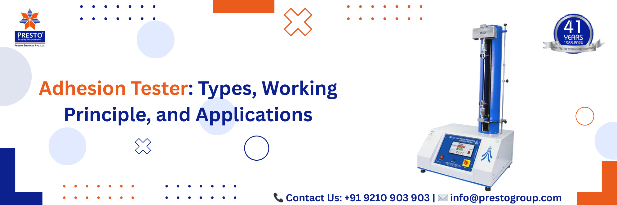 Adhesion Tester: Types, Working Principle, and Applications