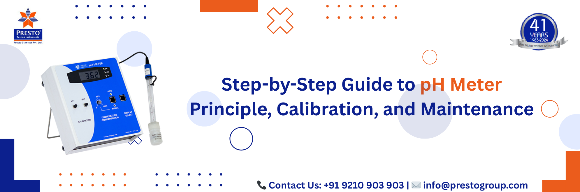 Step-by-Step Guide to pH Meter Principle, Calibration, and Maintenance