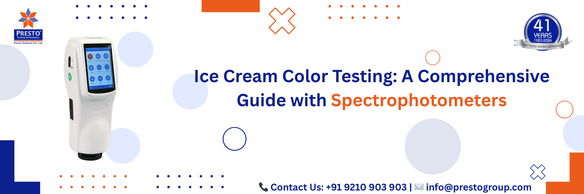 Ice Cream Color Testing: A Comprehensive Guide with Spectrophotometers