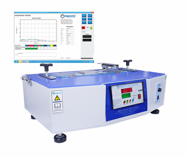 Co-Efficient of Friction Tester Digital cum Computerized Model